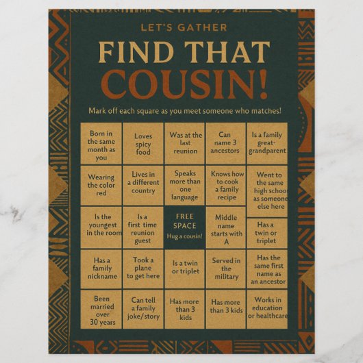 Sophisticated Soulful Game Flyer (Voorkant)