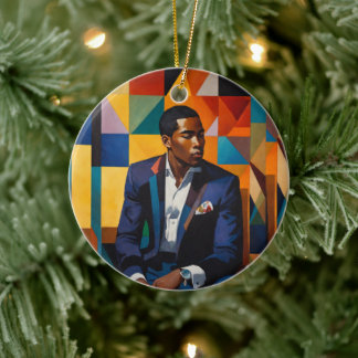 Sophisticated Soulful Holidays    Keramisch Ornament
