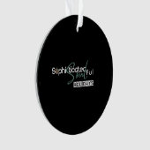Sophisticated Soulful Holidays Ornament (voorkant)