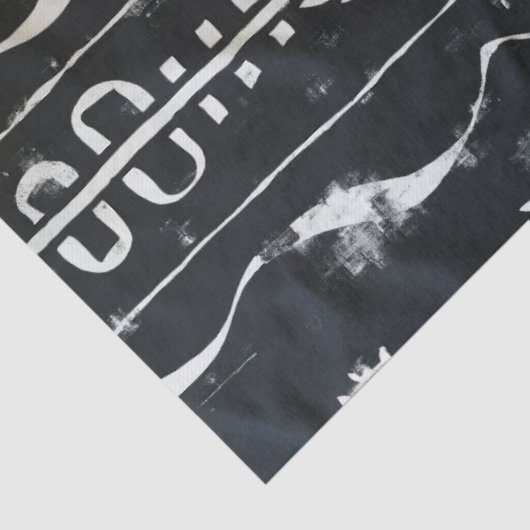 Sophisticated Soulful Holidays Tissuepapier (Detail)