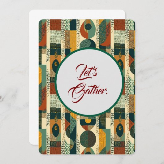 Sophisticated Soulful Kaart (Voorkant / Achterkant)