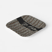 Sophisticated Soulful Papieren Bordje (Gebogen)