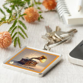 "Sophisticated Soundwave" Sleutelhanger (Zijkant)