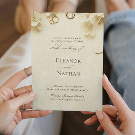 Sophisticated Spring Summer Wedding Kaart