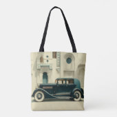 Sophisticated, Stijlvol, Eenvoudig Deco Tote Bag (Achterkant)