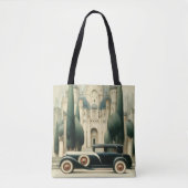 Sophisticated, stijlvol, gewoon Deco Tote Bag (Voorkant)