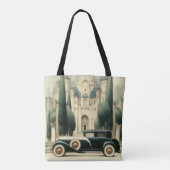 Sophisticated, stijlvol, gewoon Deco Tote Bag (Achterkant)