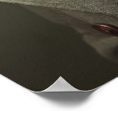 Sophisticated Vizsla in Trench Coat – Elegant Poster (Hoek)