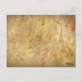 Sophisticated  westerne land dank u briefkaart (Achterkant)