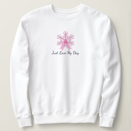 Sophisticated Winter Shirt Women | Sweatshirt (Design voorkant)