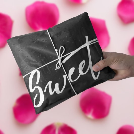 Sophisticated zwart-wit Sweet Design Tissuepapier