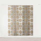 Sophisticeerde patroonachtergrond wandkleed (Voorkant)