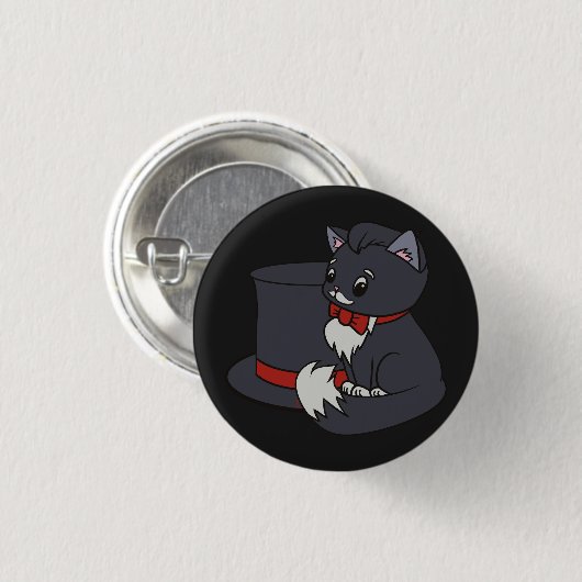 Sophistikitten Ronde Button 3,2 Cm (Voorkant /achterkant)