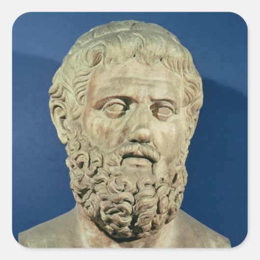 Sophocles Vierkante Sticker (Voorkant)