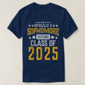Sophomore Future Class Of 2025 Fun 10th Grade Back T-shirt (Design voorkant)