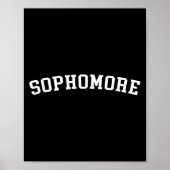 Sophomore Poster (Voorkant)