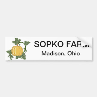 sopko boerderij bumper sticker