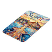 Sopot Polen Magneet (Linkerzijde)