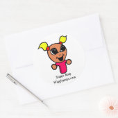Soppa Mop, Wigglypops.com Sticker (Envelop)