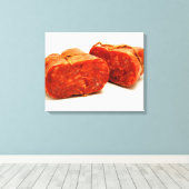 Soppressata di Calabria Canvas Afdruk (Insitu (Houten vloer))