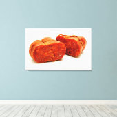Soppressata di Calabria Canvas Afdruk (Insitu (Houten vloer))