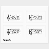 Sopraan Zanger Musical Sticker (Vel)