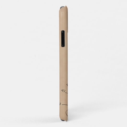 Sopraansax Case-Mate iPhone Case (Achterkant/rechts)
