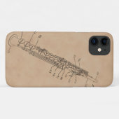 Sopraansax Case-Mate iPhone Case (Achterkant (horizontaal))