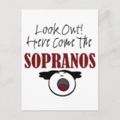 Soprano Briefkaart (Voorkant)