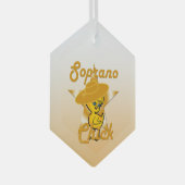 Soprano Chick #10 Glas Ornament (Voorkant Rechts)