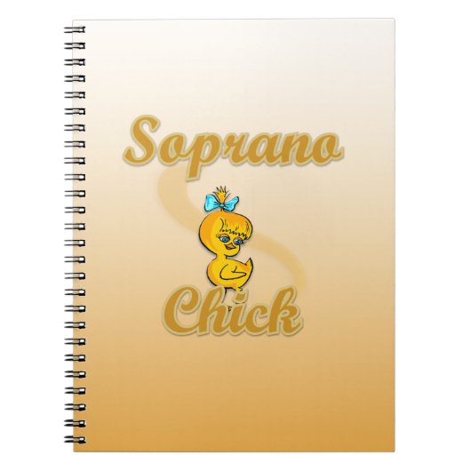 Soprano Chick Notitieboek (Voorkant)