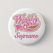 Soprano Gift Ronde Button 5,7 Cm (Voorkant)