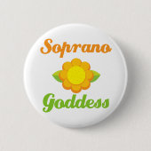 Soprano Goddess Ronde Button 5,7 Cm (Voorkant)