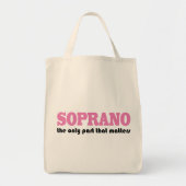 Soprano het enige deel dat van belang is tote bag (Voorkant)