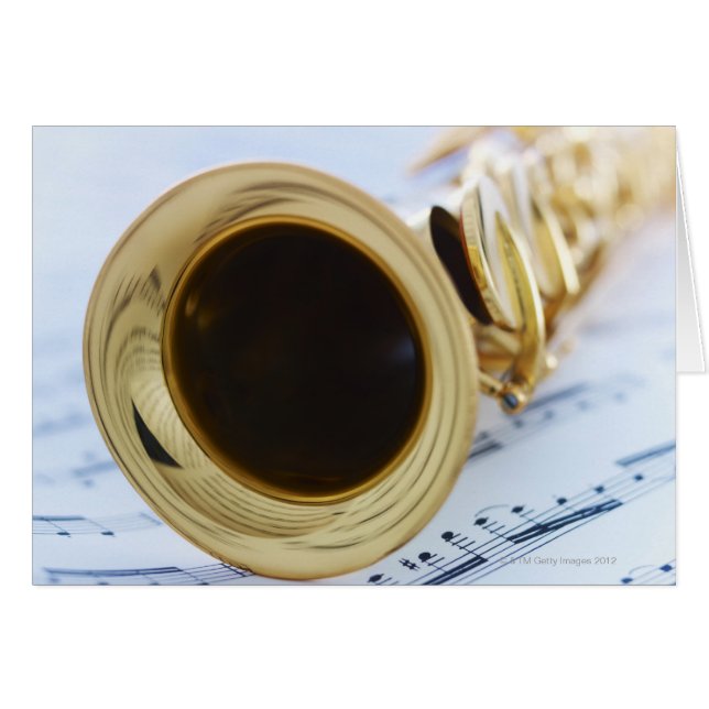 Soprano Saxophone (Voorkant Horizontaal)