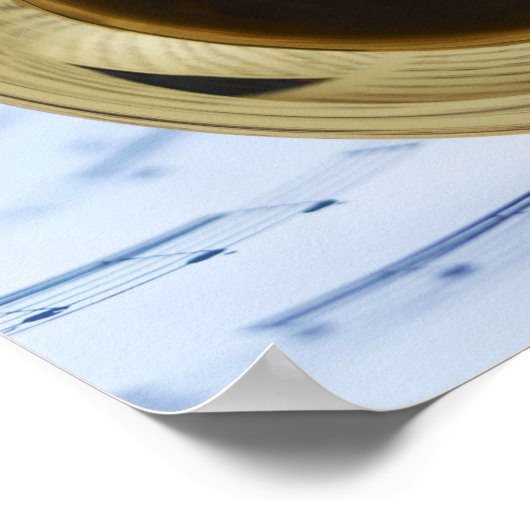 Soprano Saxophone Poster (Hoek)