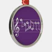 Soprano Singer Musical Ornament (Rechts)