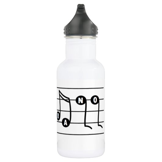 Soprano Singer Water Fles (Rechts)