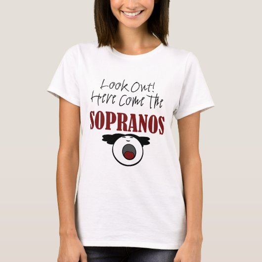 Soprano T-shirt (Voorkant)