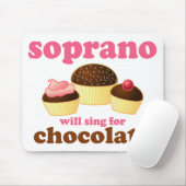 Soprano zal Sing for Chocolate Muismat (Met muis)