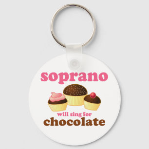 Soprano zal Sing for Chocolate Sleutelhanger