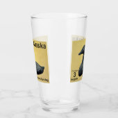 Sopstone Eider - Alaska Postzegel Glas (Links)