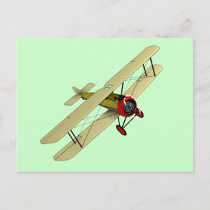 Sopwith Camel Biplane Briefkaart