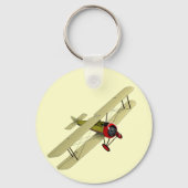 Sopwith Camel Biplane Sleutelhanger (Voorkant)