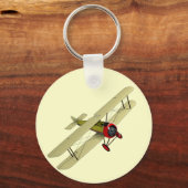 Sopwith Camel Biplane Sleutelhanger (Voorkant)