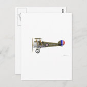 Sopwith Camel Briefkaart (Voorkant / Achterkant)