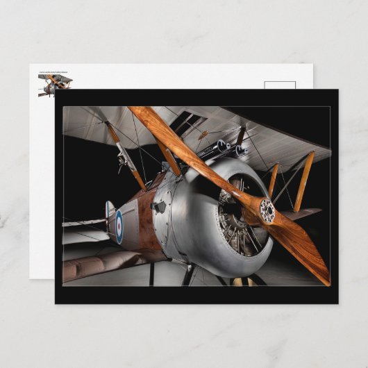 Sopwith Camel Briefkaart (Voorkant / Achterkant)