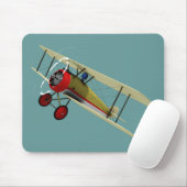 Sopwith Camel en Pilot Muismat (Met muis)