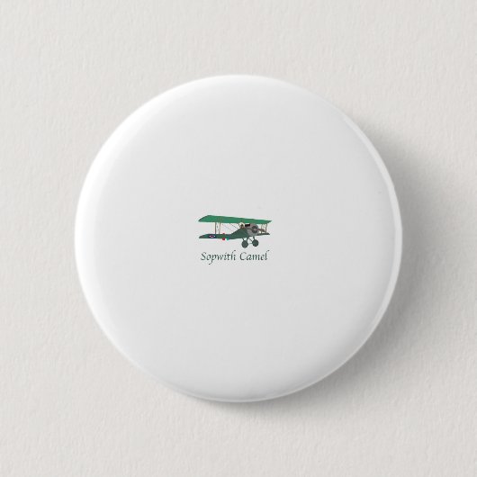 Sopwith Camel Ronde Button 5,7 Cm (Voorkant)