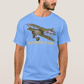 Sopwith Camel WW1 gevechtsvliegtuig British Biplan T-shirt